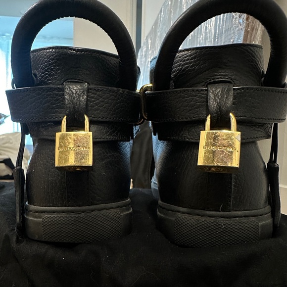 Buscemi black leather sneaker - Picture 10 of 10